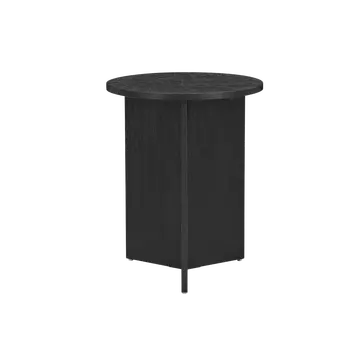 Buy Nova Side Table with Round Top and Three Rectangular Legs from Furnituretta