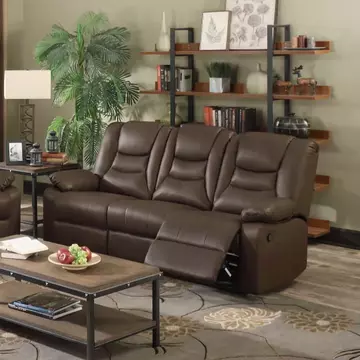 Buy Kirk Recliner Bonded PU 3 Seater from Furnituretta