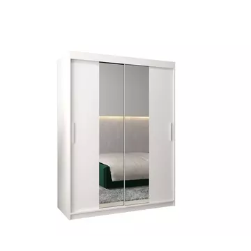 Buy Tokyo I Sliding Door Wardrobe 150cm, Colour: White, Item Width: 150 from Furnituretta