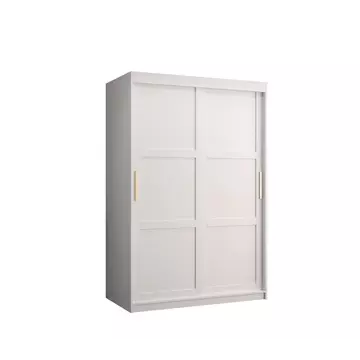 Buy Ramiro I Sliding Door Wardrobe 120cm, Colour: White, Item Width: 120 from Furnituretta