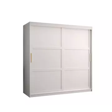 Buy Ramiro I Sliding Door Wardrobe 180cm, Colour: White, Width: 180 from Furnituretta