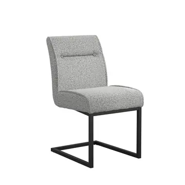 Buy Cleaver Dining Chair 2 Per Pack with Modern Upholstered Design, Colour: Smoked Pearl from Furnituretta