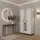 Buy Skipton White 3 Door Tall Shallow Hallway Wardrobe from Furnituretta