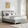 Buy Rhodes Grey Velvet Ottoman Bed – Double 4ft6 with Storage & Deep Headboard, Colour: Grey, Bed Size: Double (4ft6) from Furnituretta