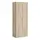 Buy Space-Saving Wardrobe in Oak: 2 Doors & 3 Drawers from Furnituretta