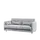 Buy BC-18 Upholstered Sofa For BC-01 Vertical Wall Bed Concept 140cm, Colour: Grey, Murphy Bed Colour: White Gloss from Furnituretta