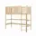 Buy Laura Loft Bed, Colour: Pine, Mattresses: Foam Mattress from Furnituretta