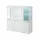 Buy India 46 Display Sideboard Cabinet, Colour: White, Item Width: 130 from Furnituretta