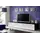 Buy Duo TV Cabinet in Black and White Gloss from Furnituretta