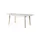 Buy Nordi Dining Table, Colour: White, Item Width: 140 from Furnituretta