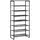 Buy Homcom 8-Tier Shoe Rack, Shoe Storage Organizer with Mesh Shelves from Furnituretta