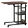 Buy Homcom C-Shaped Side Table Industrial Mobile Rolling End Desk from Furnituretta