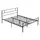 Buy Homcom King Size Metal Bed Frame, Solid Bedstead Base from Furnituretta
