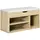 Buy Homcom Shoes Cabinet Bench Hidden Storage Padded Seat Organiser from Furnituretta