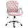 Buy Vinsetto Office Chair Ergonomic Padded Base 5 Castor Wheels Pink from Furnituretta