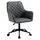 Buy Vinsetto Swivel Office Chair Leather-Feel Fabric Home Study from Furnituretta