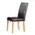Buy Ashdale Dining Chair – Brown PU Upholstery with Natural Ash Legs | Sold in Pairs, Colour: Brown from Furnituretta