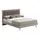 Buy Belvoir King Size Bed Grey Oak & Mocca Fabric, Size: King Size from Furnituretta