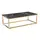 Buy Camelot Marble Effect Coffee Table with Golden Chrome Base from Furnituretta