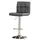 Buy Cubik Bar Stool PU Chrome & Grey (2's), Colour: Grey from Furnituretta