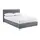 Buy Arco PU King Size Bed Grey from Furnituretta