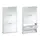 Buy Arctic Shoe Cabinet 3 Doors White LC7877BO from Furnituretta