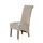 Buy Kelsey Bonded Leather Chair Solid Oak Leg Cream (2s), Colour: Cream from Furnituretta