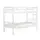 Buy Milano Pine Bunk Bed White Wash, Colour: White from Furnituretta