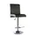 Buy Manor Bar Stool PU Chrome & Black (Sold in Pairs) from Furnituretta