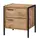 Buy Michigan Nightstand 2 Drawer Bedside Table Cabinet from Furnituretta