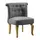 Buy Pembridge Fabric Chair Grey, Colour: Grey from Furnituretta