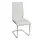 Buy Samurai PU Dining Chairs Chrome & White (4s), Colour: White from Furnituretta