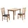 Buy Massa Small Dining Set with 2 Chairs Oak from Furnituretta