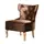 Buy Norton Velvet Accent Chair Brown (2s), Colour: Brown from Furnituretta