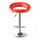 Buy Murry Bar Stool PU Chrome & Red (2s) from Furnituretta