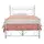 Buy Separo Single Bed White, Colour: White, Size: Single from Furnituretta