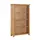 Buy Stirling Solid Oak Bookcase with Three Shelves from Furnituretta