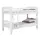 Buy Trieste Chunky Pine Bunk Bed – White Wash | Convertible Solid Wood Kids Bed from Furnituretta