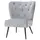 Buy Thames Velvet Dining Chair Grey with Black Metal Legs from Furnituretta