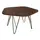 Buy Tigris Coffee Table – Walnut with Black Metal Legs | Modern Living Room Furniture from Furnituretta