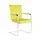 Buy Una PU Arm Chairs Chrome & Green (2s), Colour: Green from Furnituretta