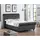 Buy Casablanca (Serenity) Velvet Double Bed Smoke, Colour: Charcoal grey, Size: Double, Mattresses: Without Mattress from Furnituretta