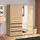 Buy Kington Artisan Oak Effect 4 Door 3 Drawer Mirrored Wardrobe, Colour: Oak, Item Width: 183 from Furnituretta