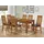 Buy Adderley Dining Set with 6 Chairs – Walnut Finish from Furnituretta