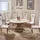 Buy Pescara Marble Dining Table with Stainless Steel Base – Round 4-Seater in Rose Gold from Furnituretta