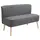 Buy Homcom Modern Double Seat Sofa Loveseat Couch 2 Seater Sofa from Furnituretta