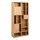Buy Rangoon 3-Door Large Bookcase – Classic Oak Finish & Spacious Storage from Furnituretta