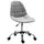 Buy Vinsetto Ergonomic Office Chair with Adjustable Height and Wheels Velvet Executive Chair Armless for Home Study Bedroom Grey from Furnituretta