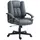 Buy HOMCOM Office Chair, Computer Desk Chair, Mid Back Executive Chair with Adjustable Height and Swivel Rolling Wheels for Home Study, Dark Grey from Furnituretta