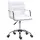 Buy Vinsetto Office Chair, Makeup Vanity Chair, Mid Back Computer Chair, PU Leather, White from Furnituretta